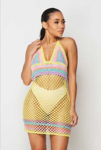 Citrus Crochet Cover-Up