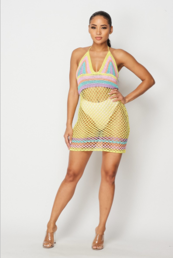 Citrus Crochet Cover-Up