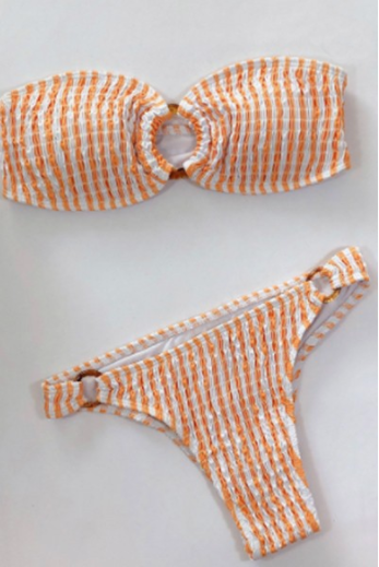 Smocking Split Bikini